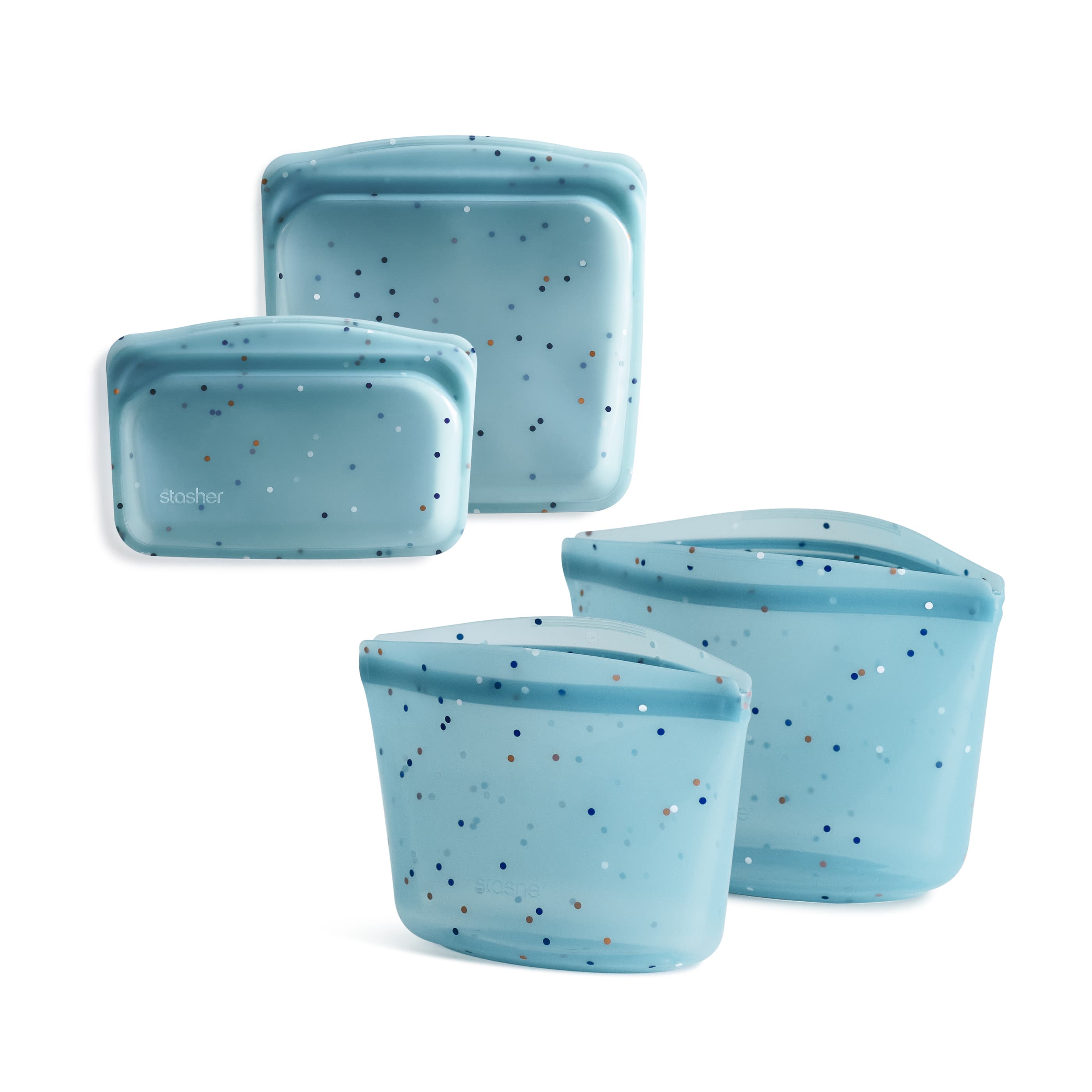 Sea Spray 4-Pack Reusable Storage Set