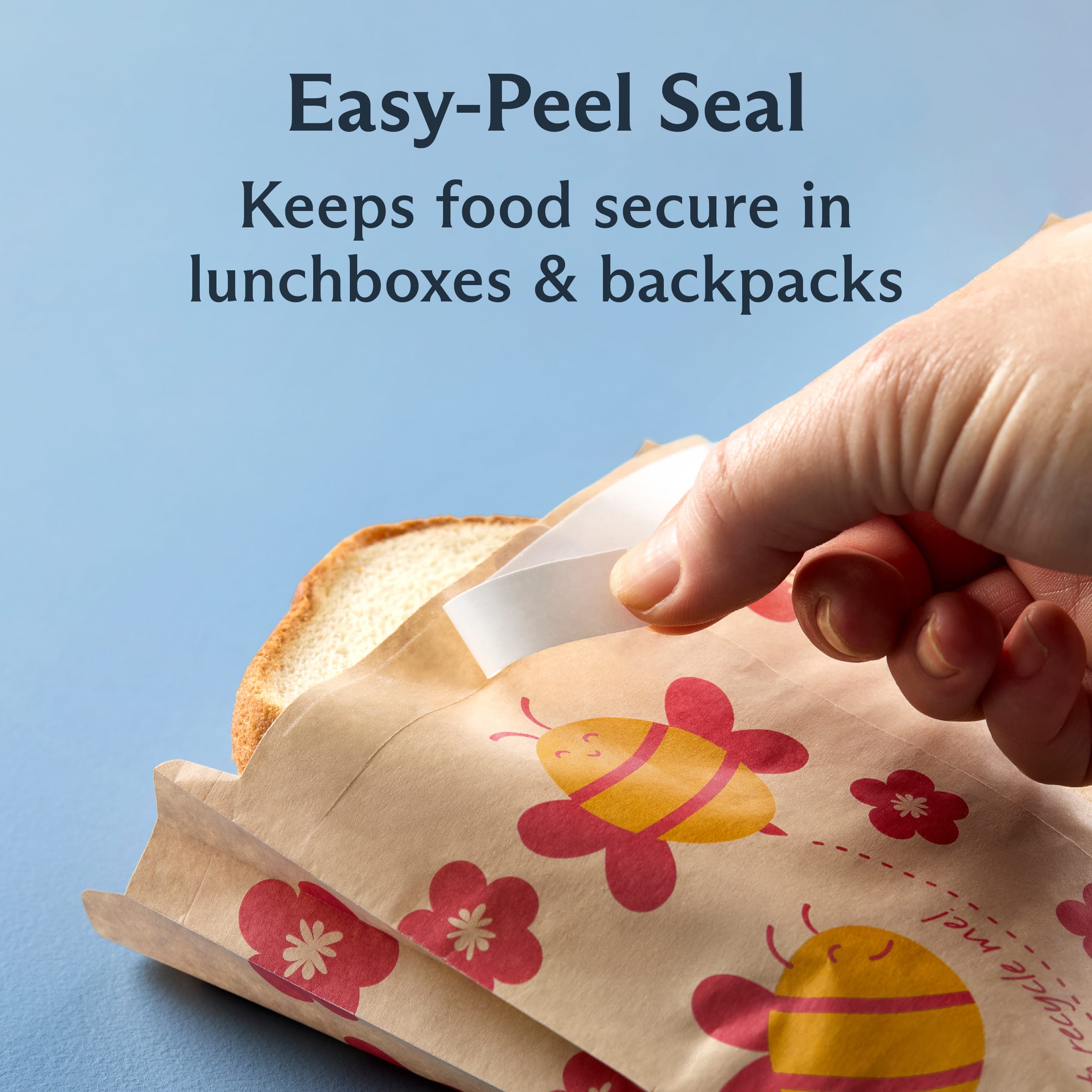 Recyclable Paper Bags 8-Pack 400ct Reusable Storage Bag