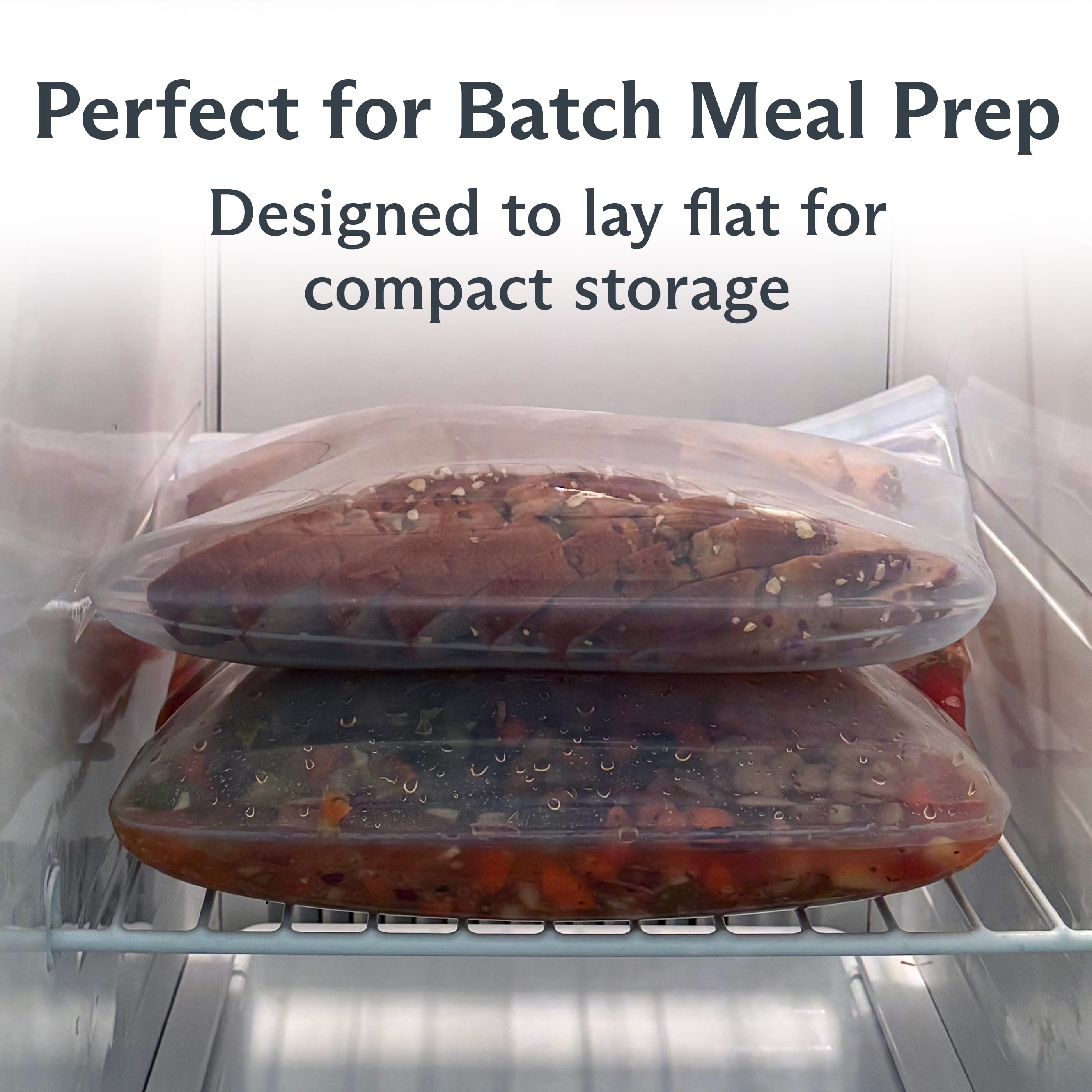 Gallon Bag 2-Pack Reusable Storage Bag