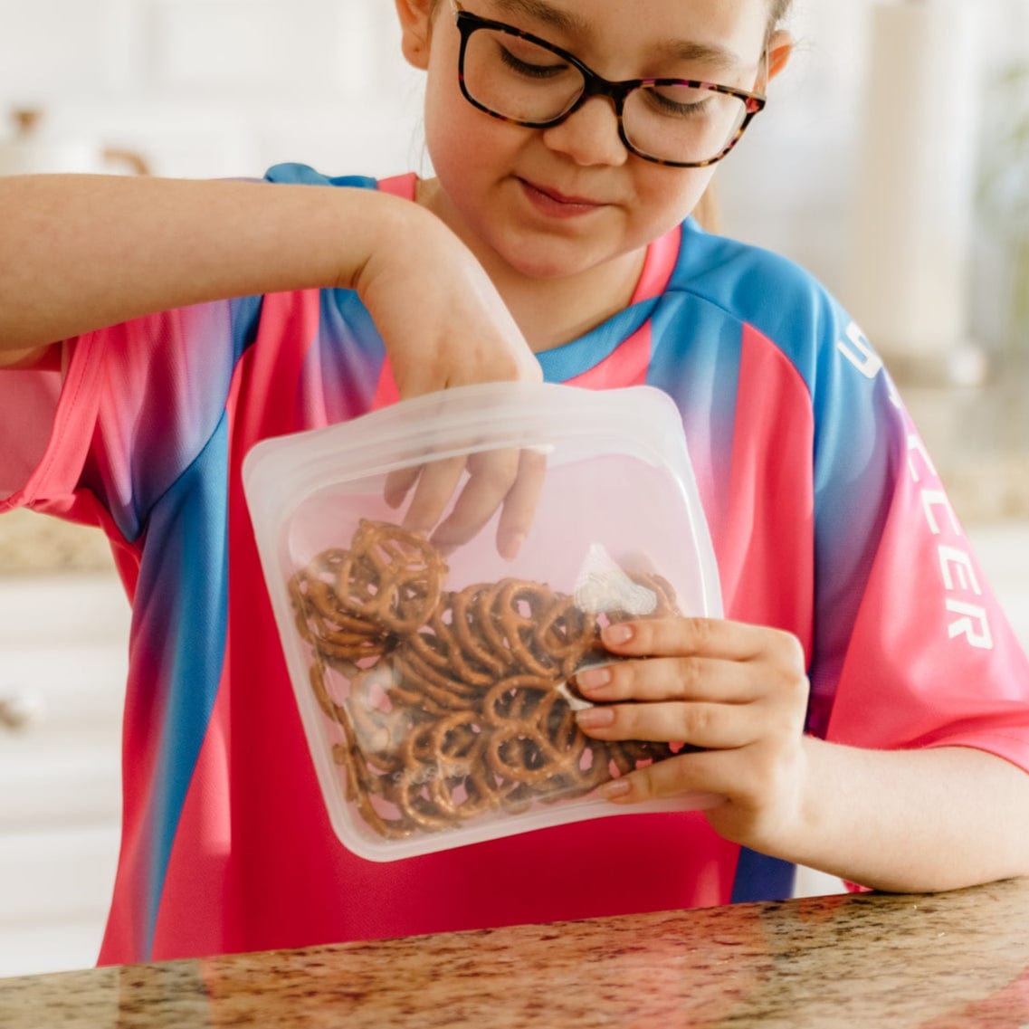 Sandwich Snack 2-Pack Reusable Storage Bag
