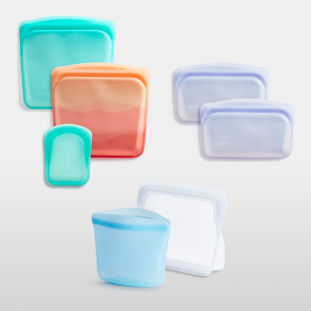 Back to School 7-Pack Reusable Storage Set