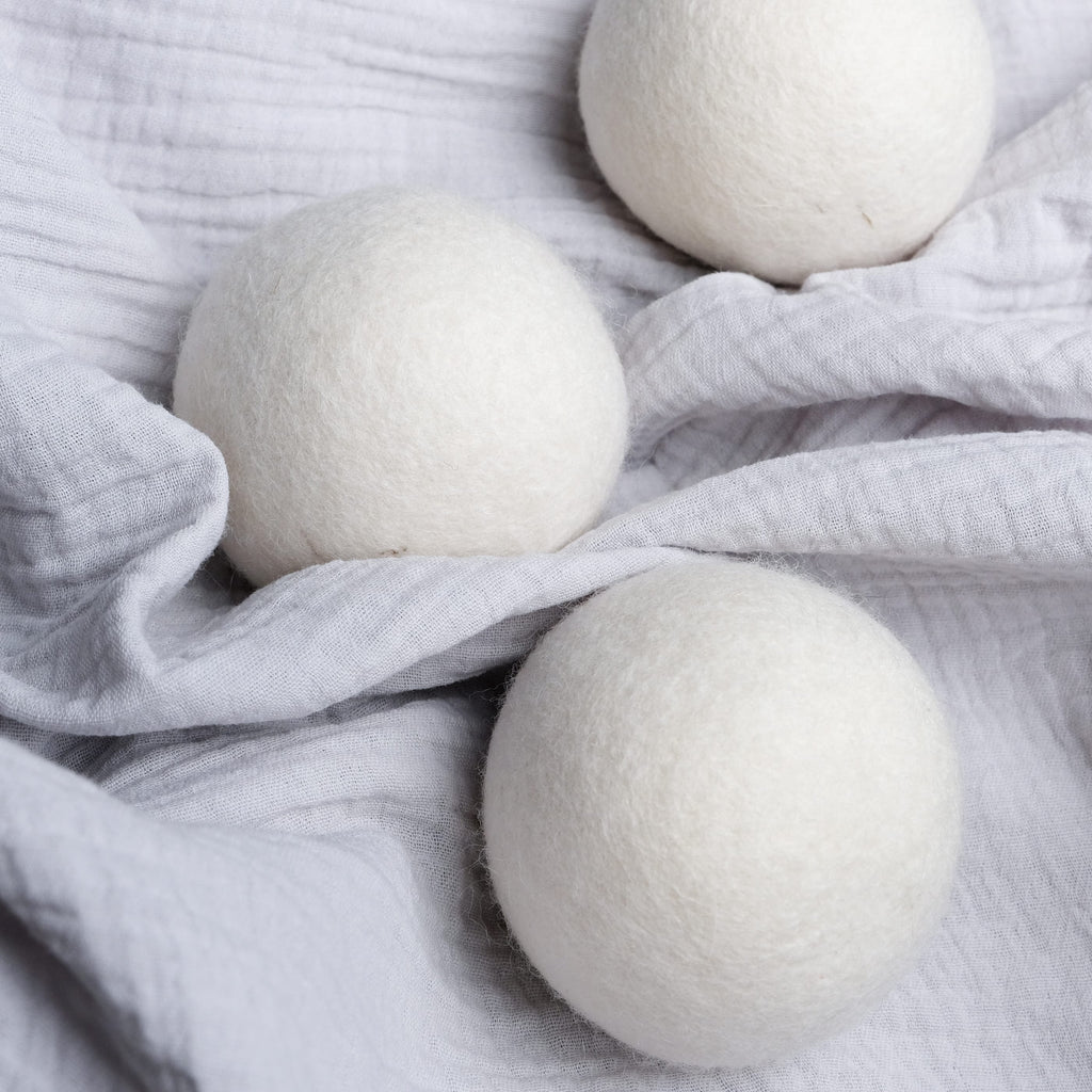Wool Dryer Balls 3-Pack Laundry Essential