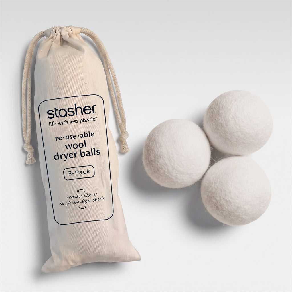 Laundry Starter Kit - Detergent Sheets + Wool Dryer Balls Laundry Essential