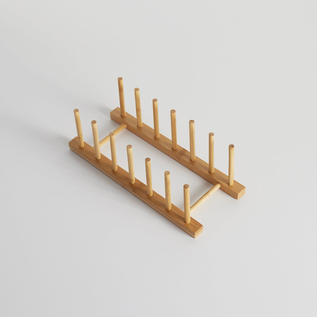 Bamboo Drying Rack Kitchen Accessory