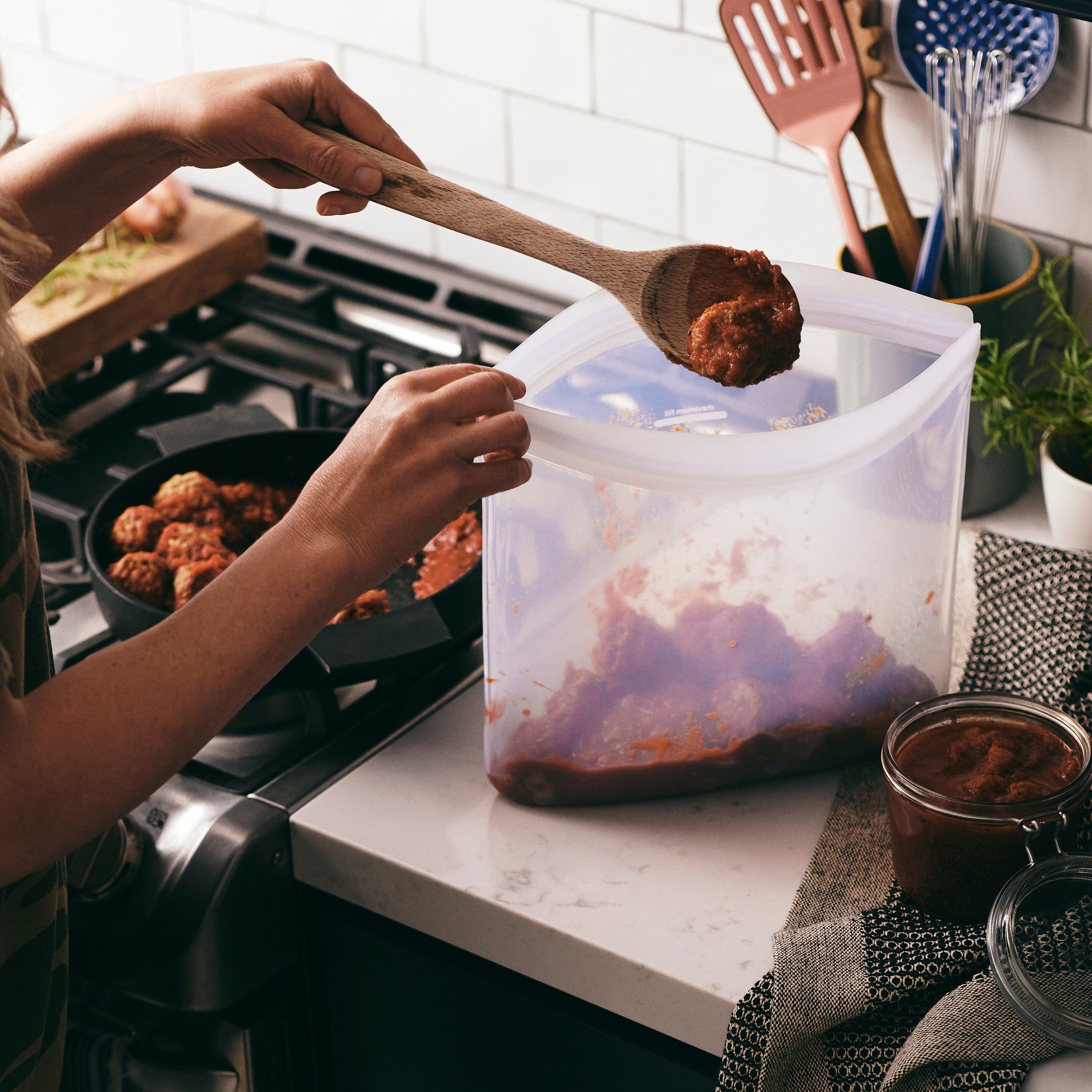 Gallon Bag Reusable Storage Bag