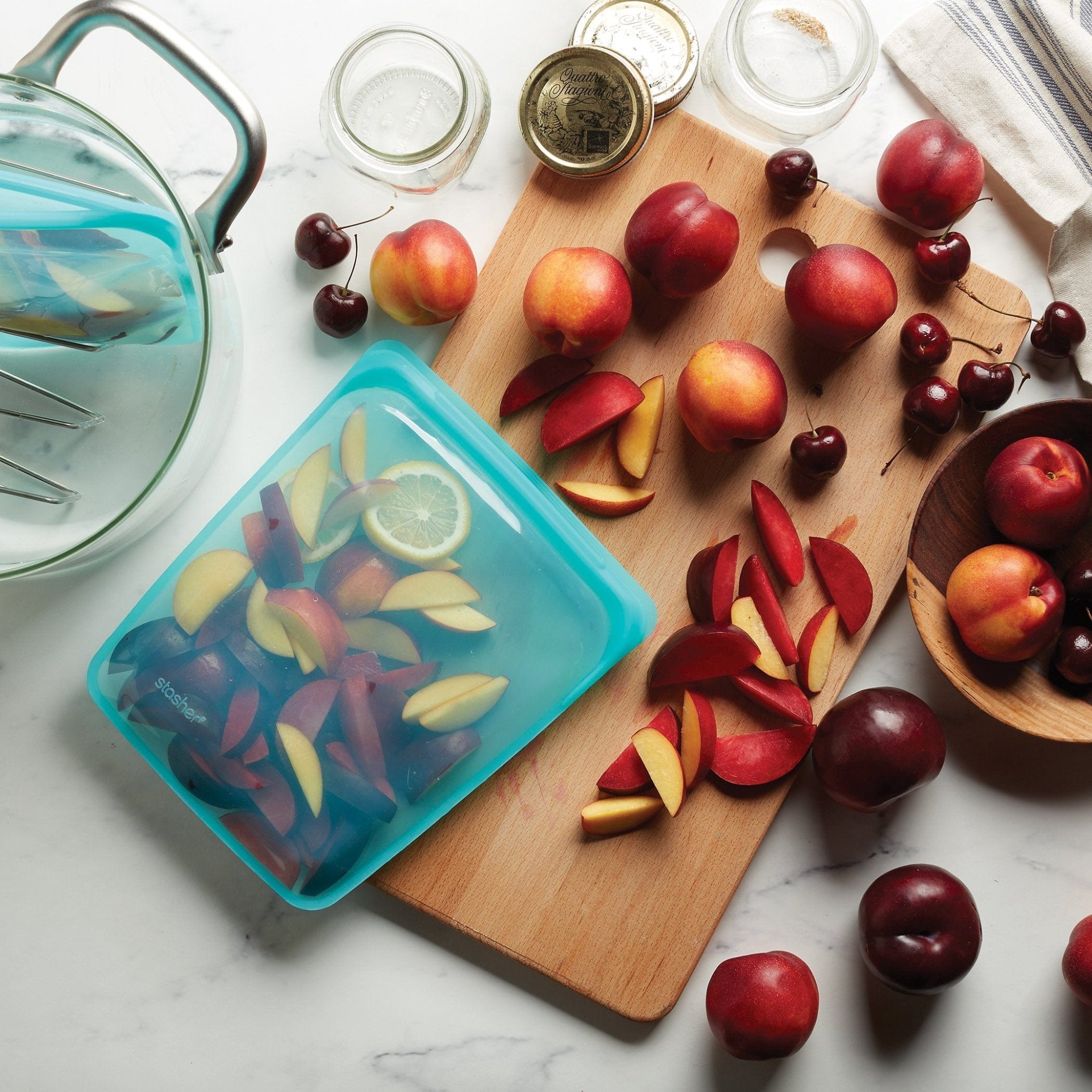 Half Gallon Bag Reusable Storage Bag