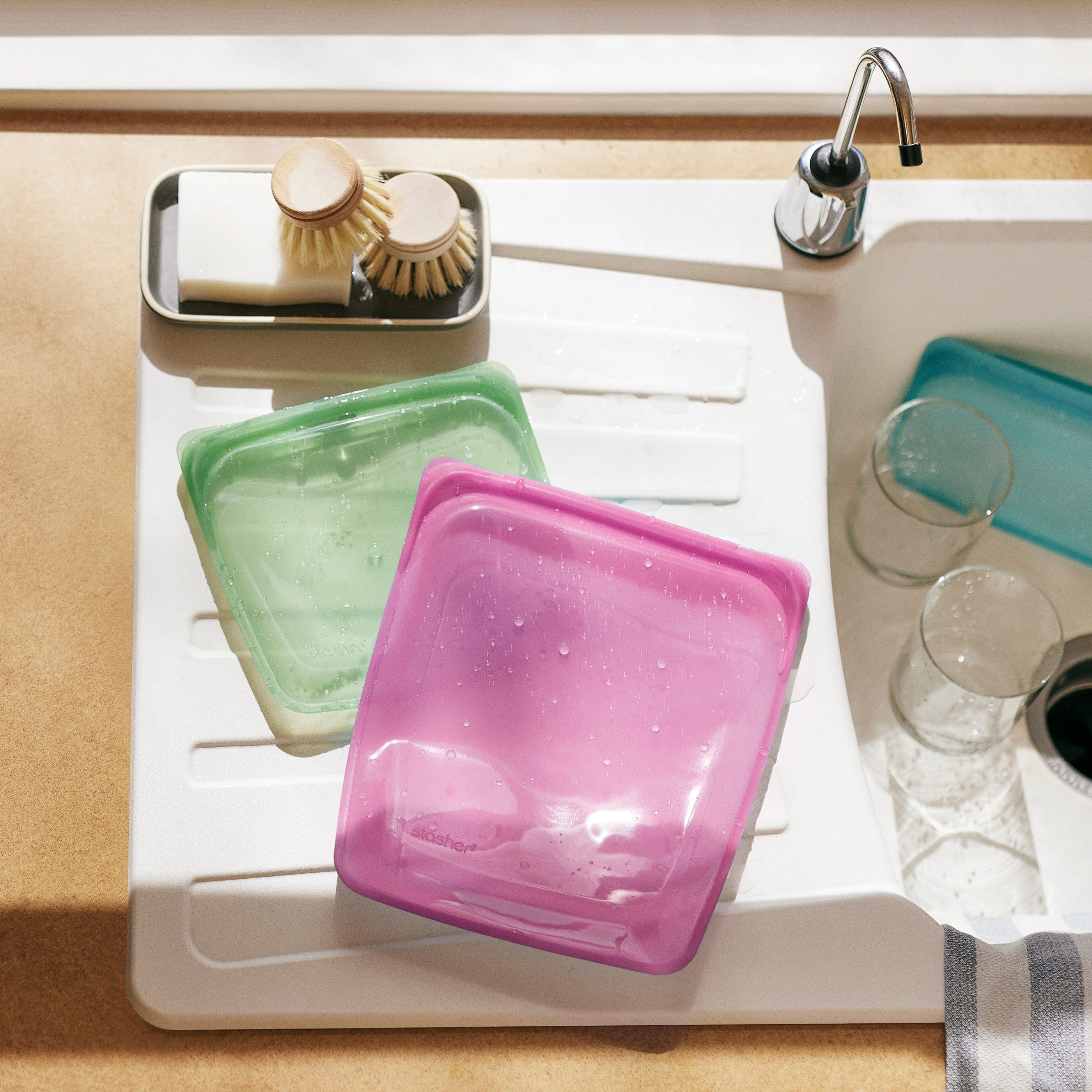 Half Gallon Bag Reusable Storage Bag
