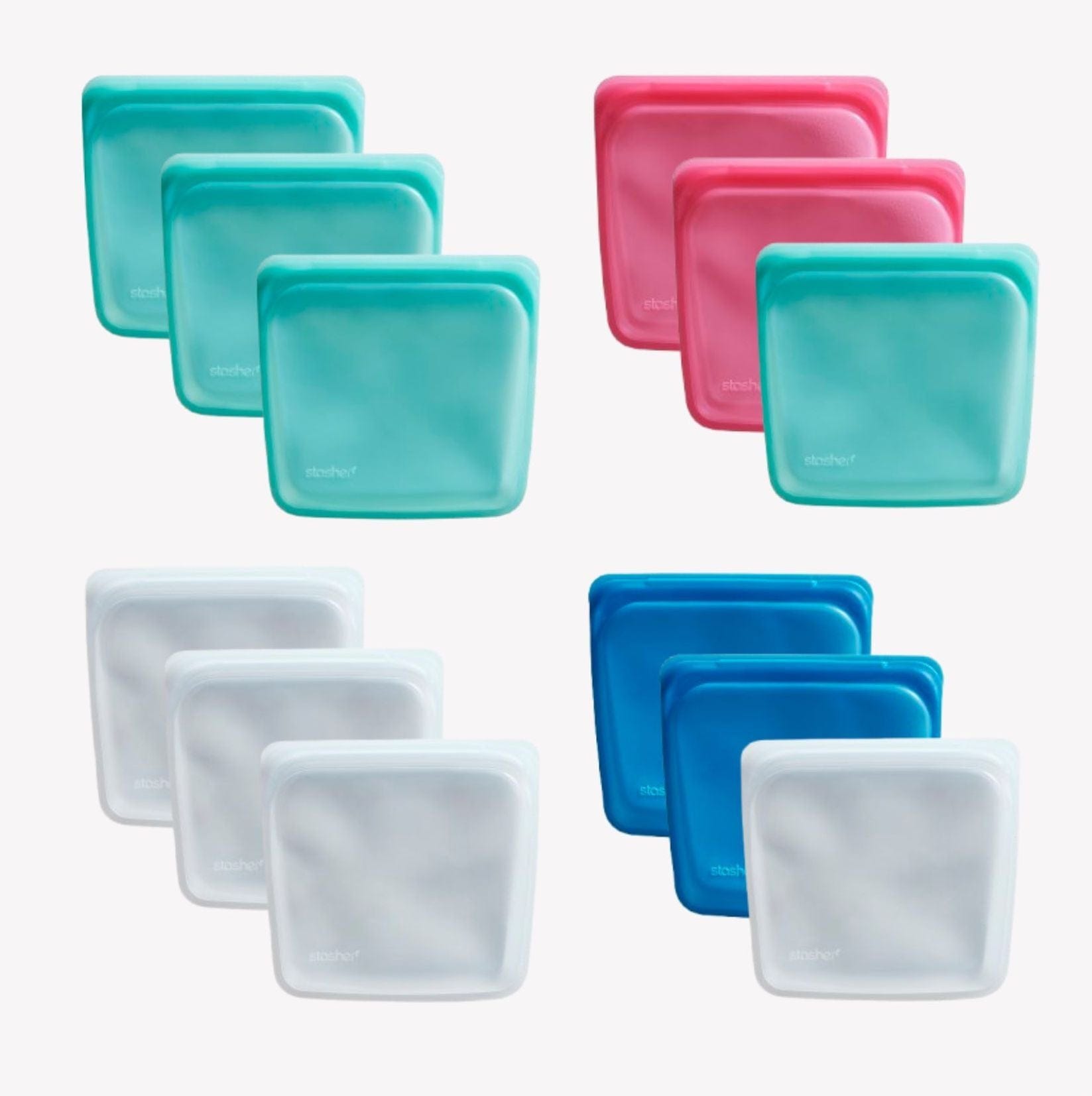 Sandwich Bag 12-Pack Reusable Storage Bag