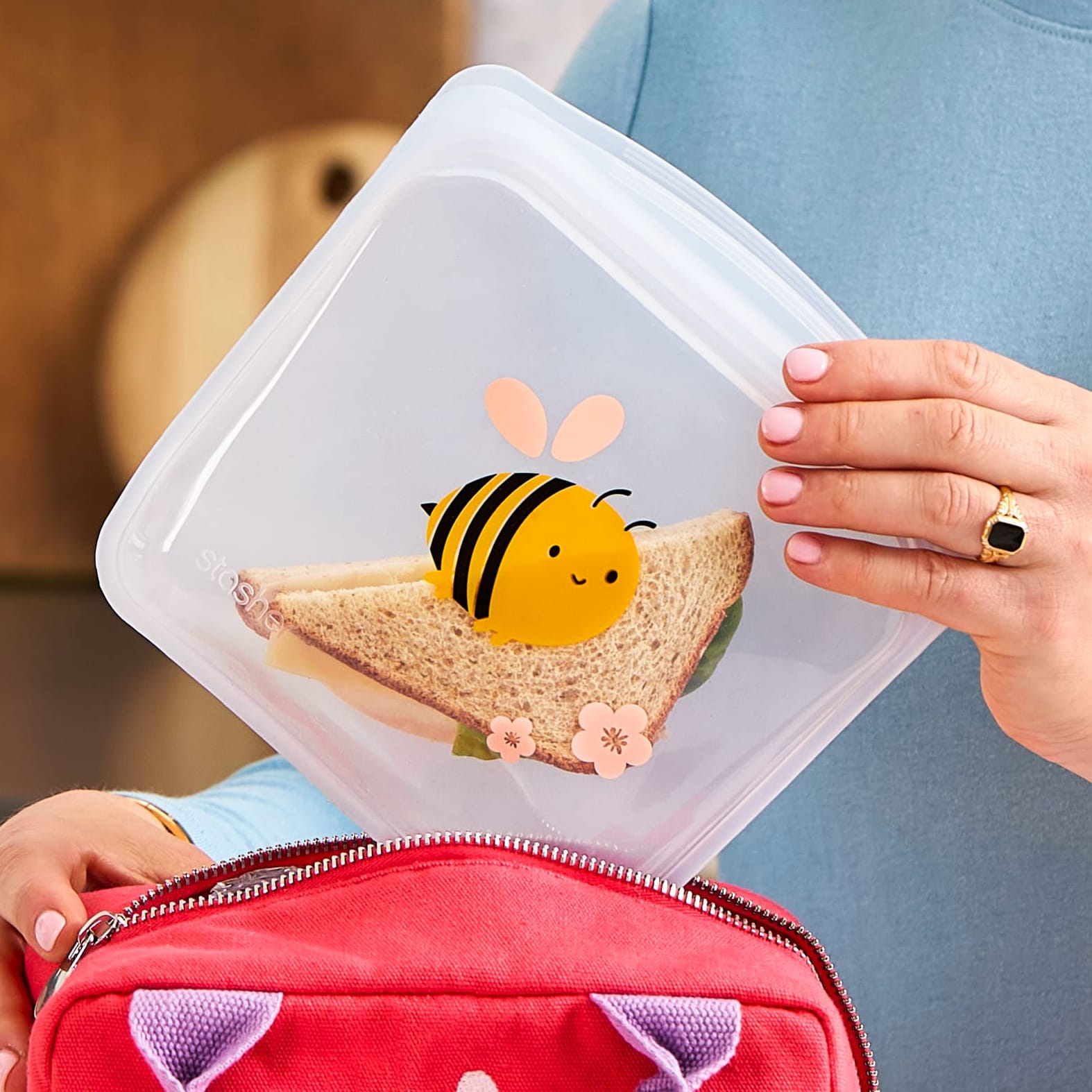 Kid's Lunch 2-Pack Reusable Storage Set