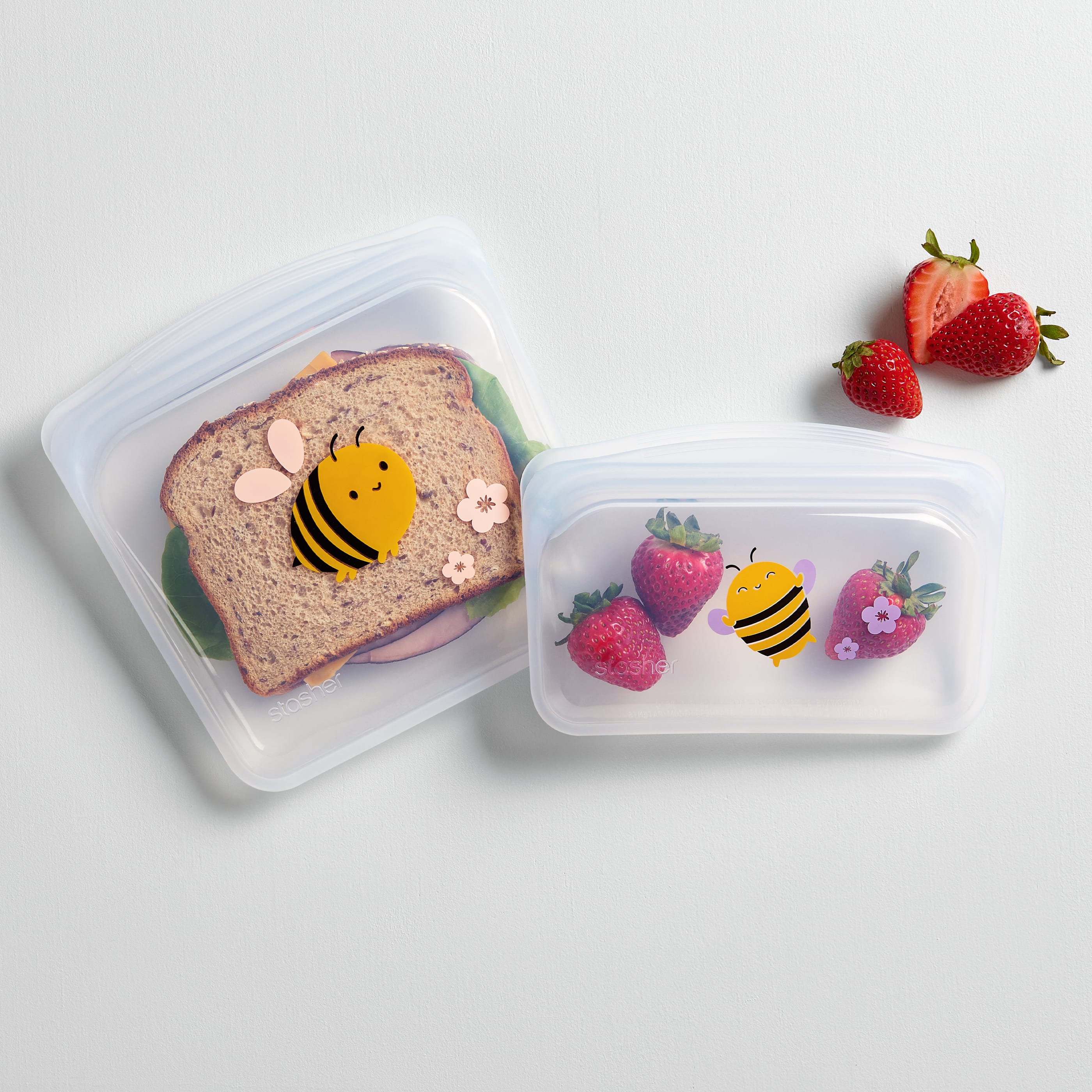 Kid's Lunch 2-Pack Reusable Storage Set