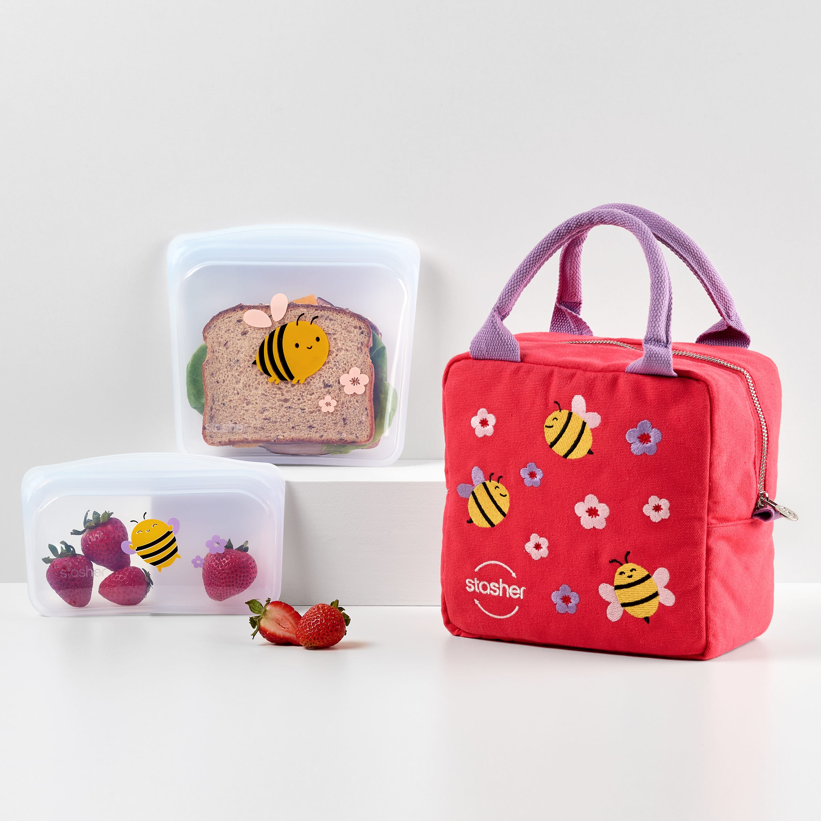 Kids Lunch Kit 3-Pack Reusable Storage Set