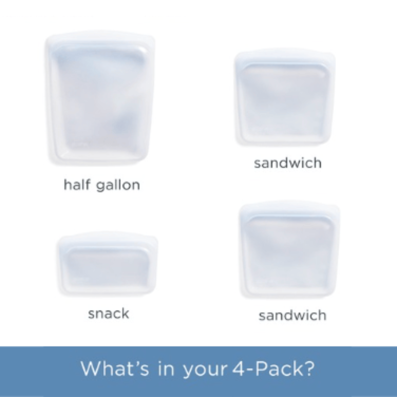 Original Storage 4-Pack Reusable Storage Set