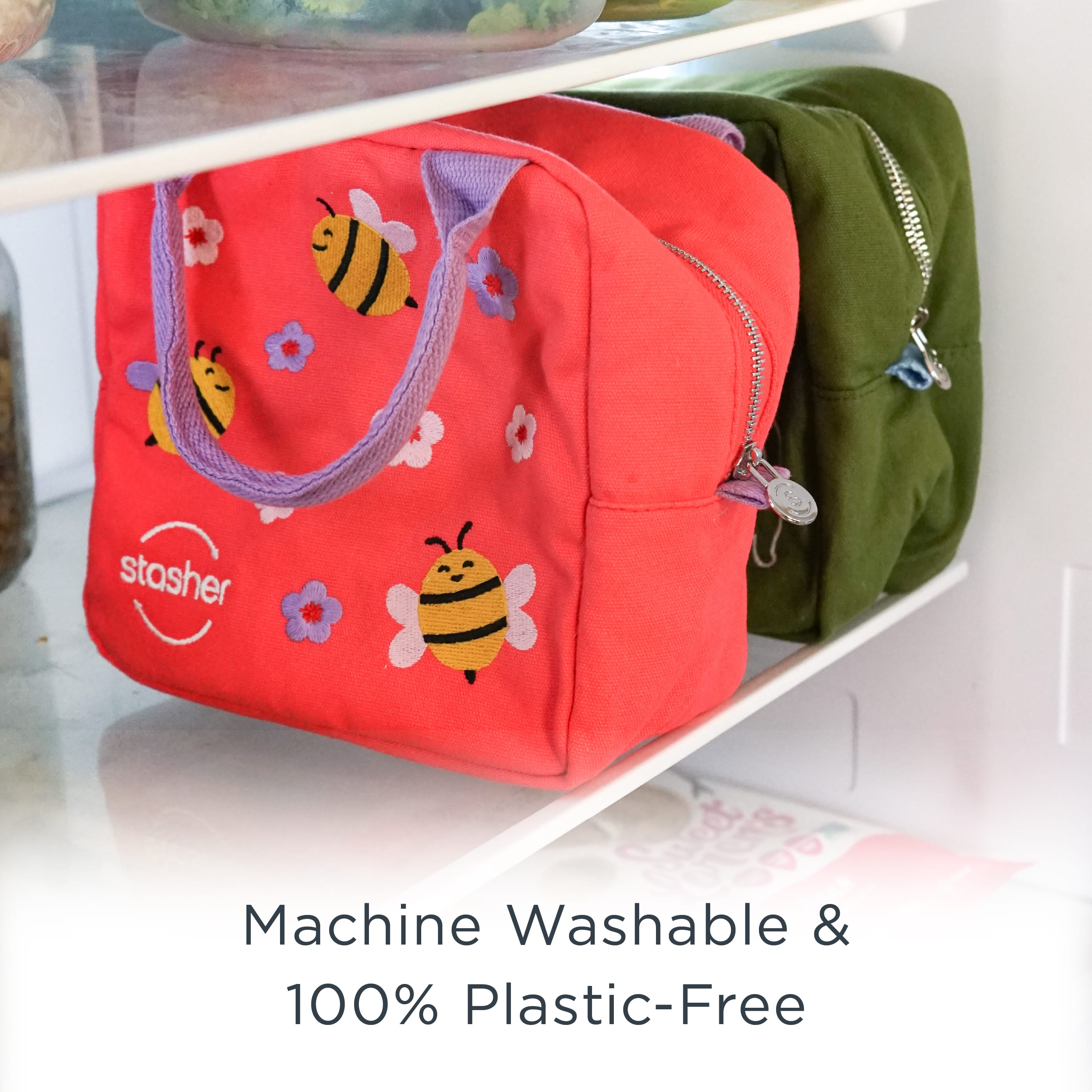 Complete School Lunch Kit 5-Pack Reusable Storage Set