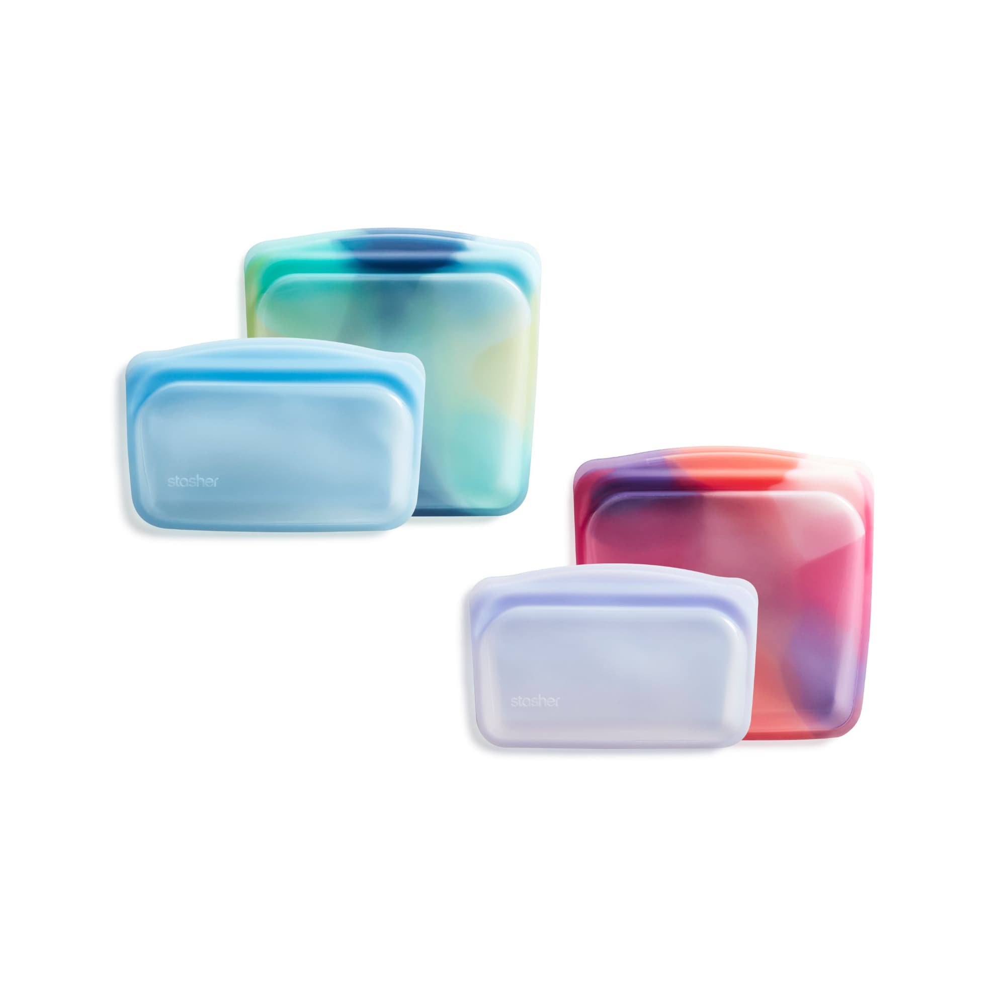 Sandwich Snack 4-Pack Reusable Storage Bag