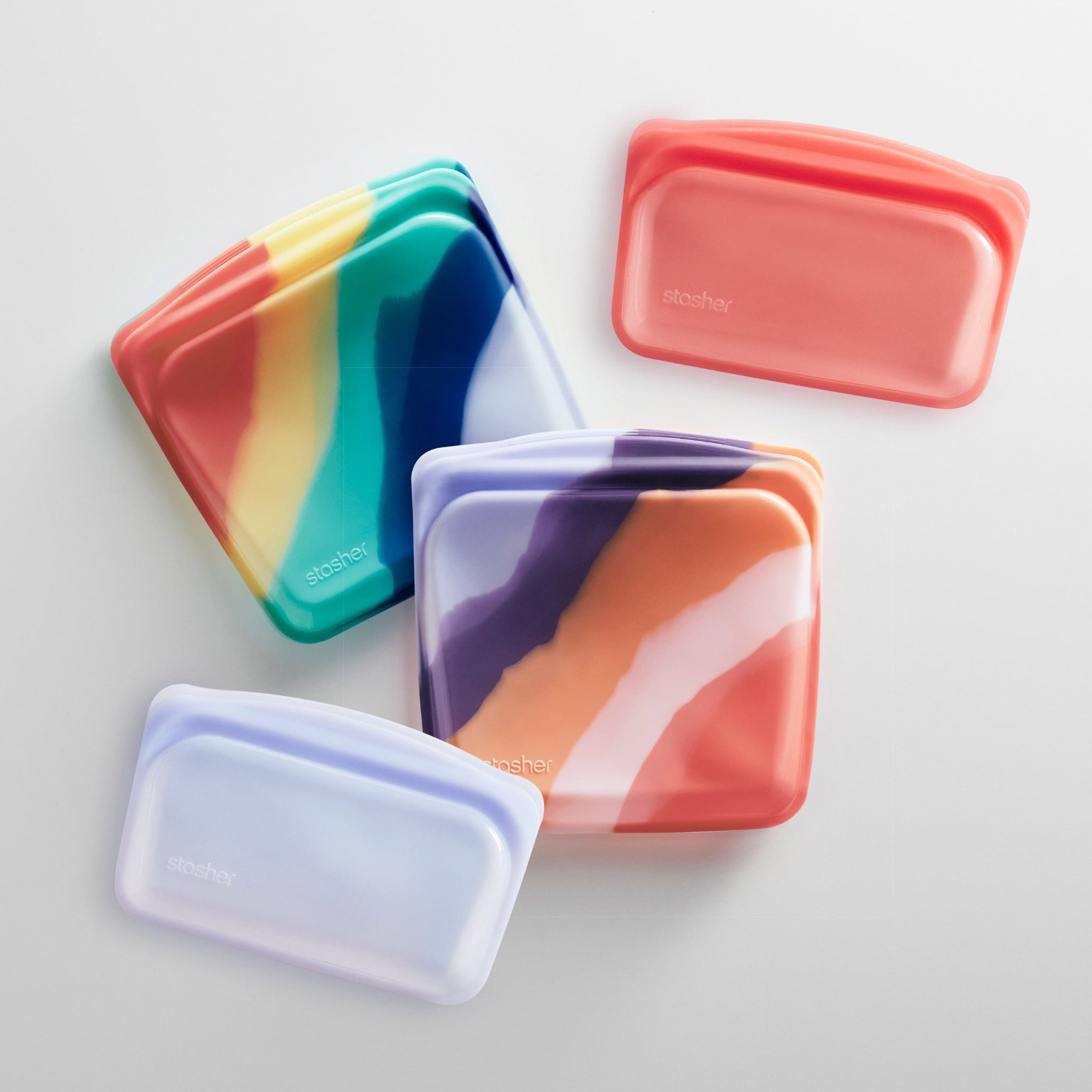 Sandwich Snack 4-Pack Reusable Storage Bag