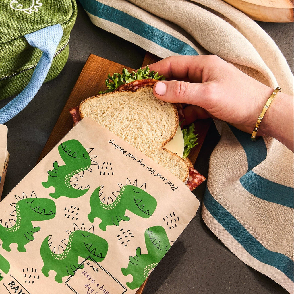Recyclable Paper Bags 2-Pack 100ct Reusable Storage Bag