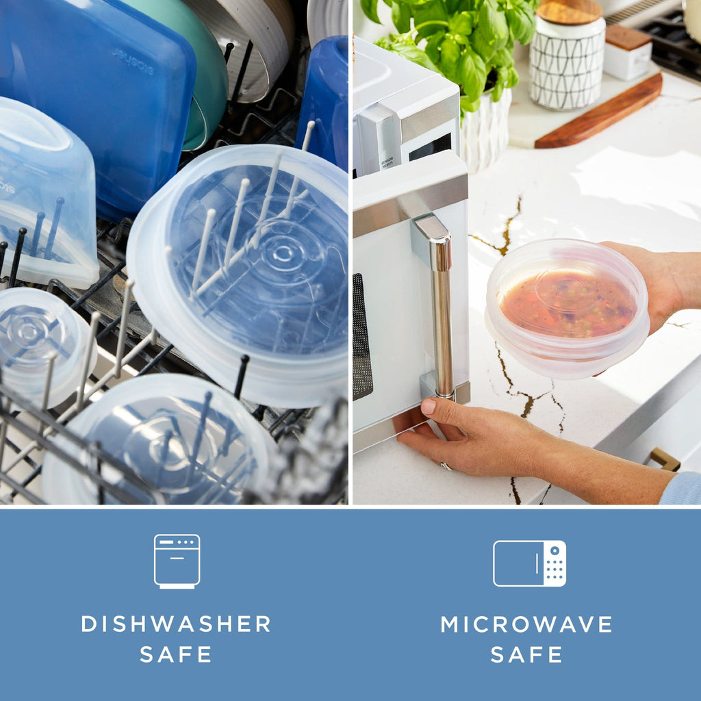 Circle Stretch Lids 4-Pack Kitchen Accessory