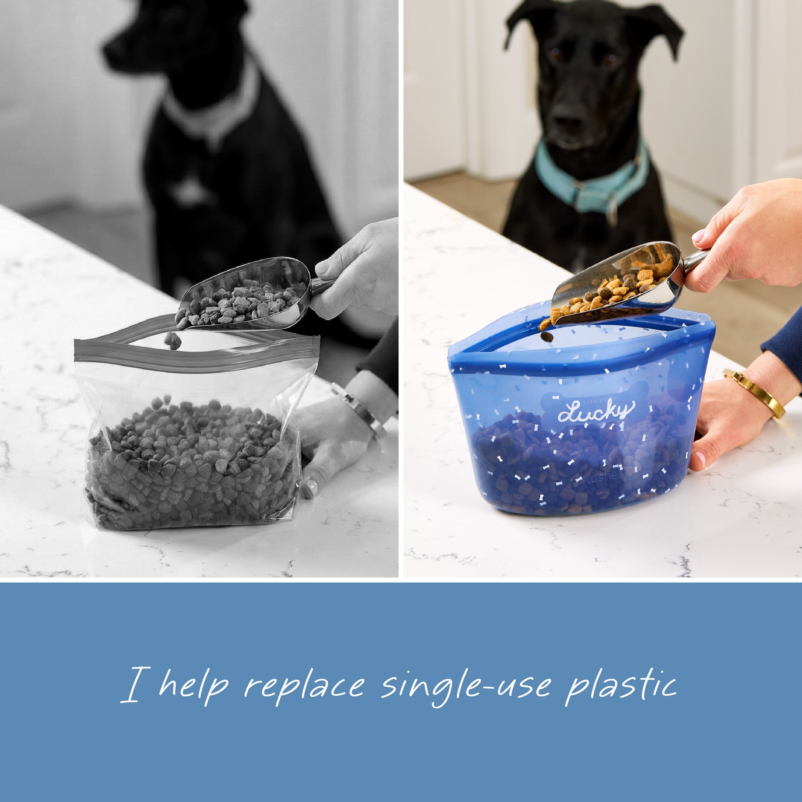 Pet Food Storage 5-Pack Reusable Storage Set
