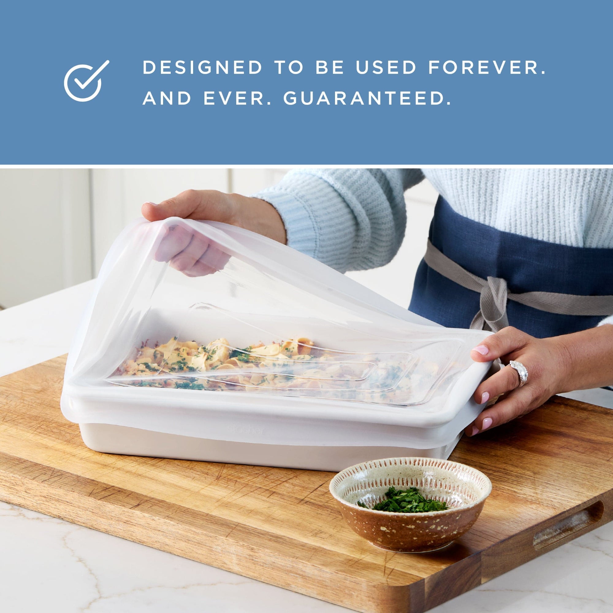Rectangle 9x13 Stretch Lid Kitchen Accessory