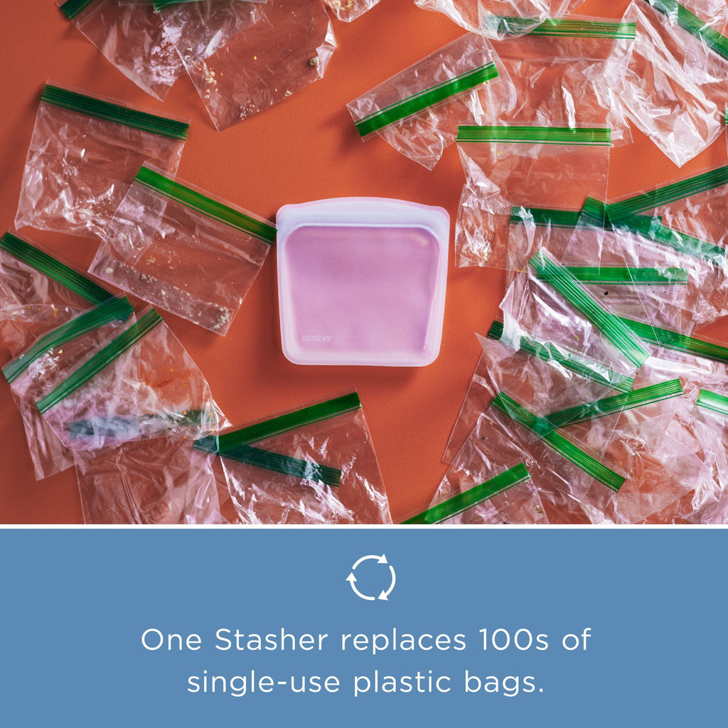 Sandwich Snack 4-Pack Reusable Storage Bag