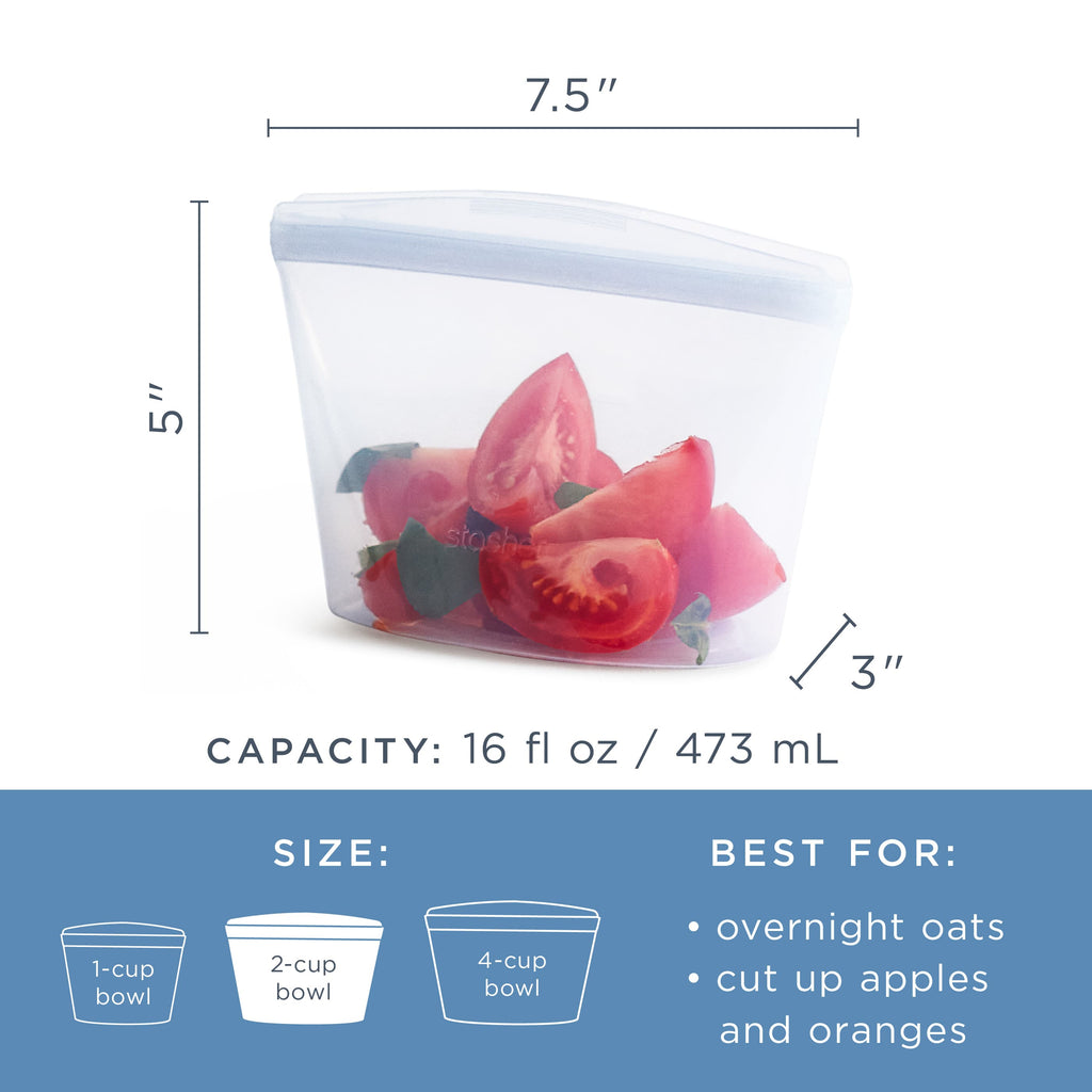 2-Cup Bowl Kitchen Accessory
