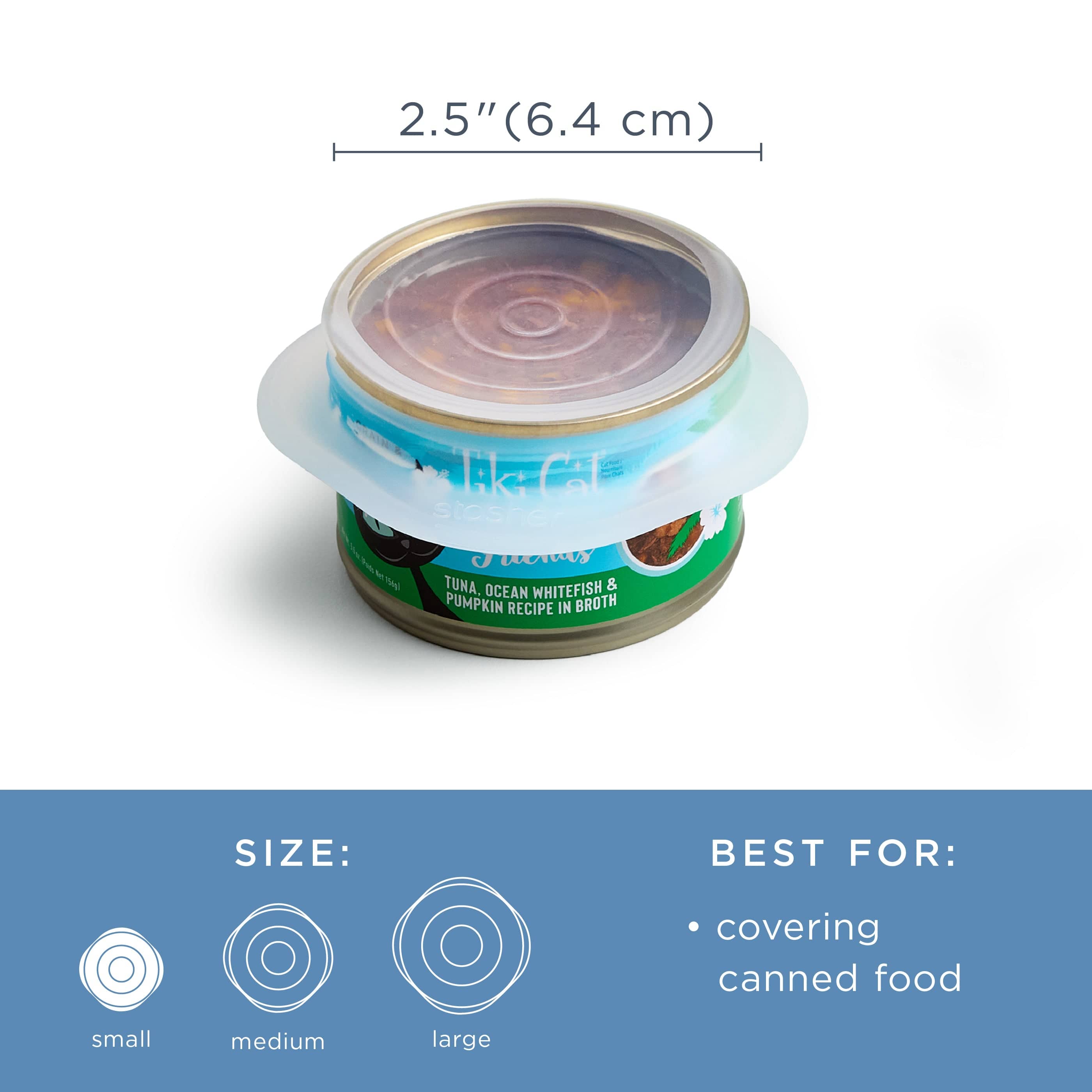 Pet Wet Food Stretch Lids Kitchen Accessory