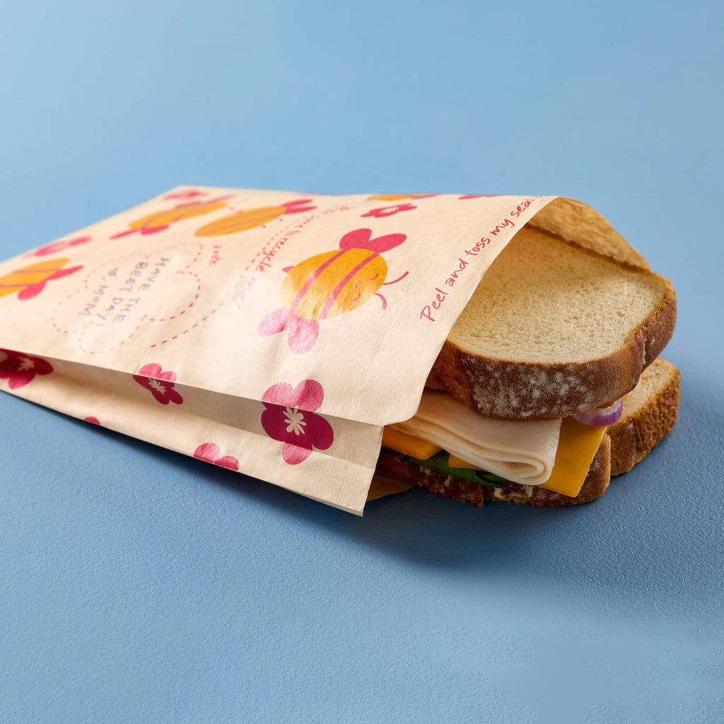 Recyclable Paper Bags 8-Pack 400ct Reusable Storage Bag