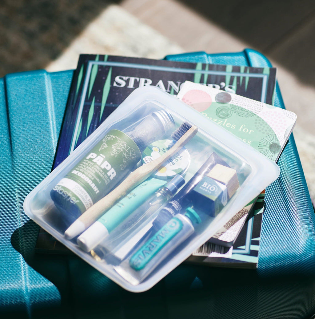 Travel Quart Bag Reusable Storage Bag