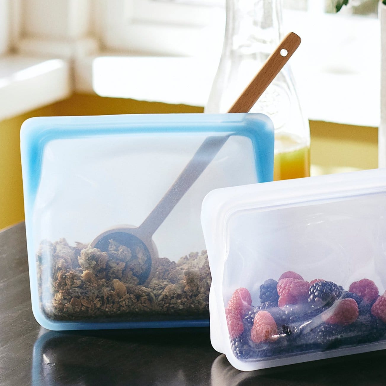 Stand-Up Mid Bag Reusable Storage Bag