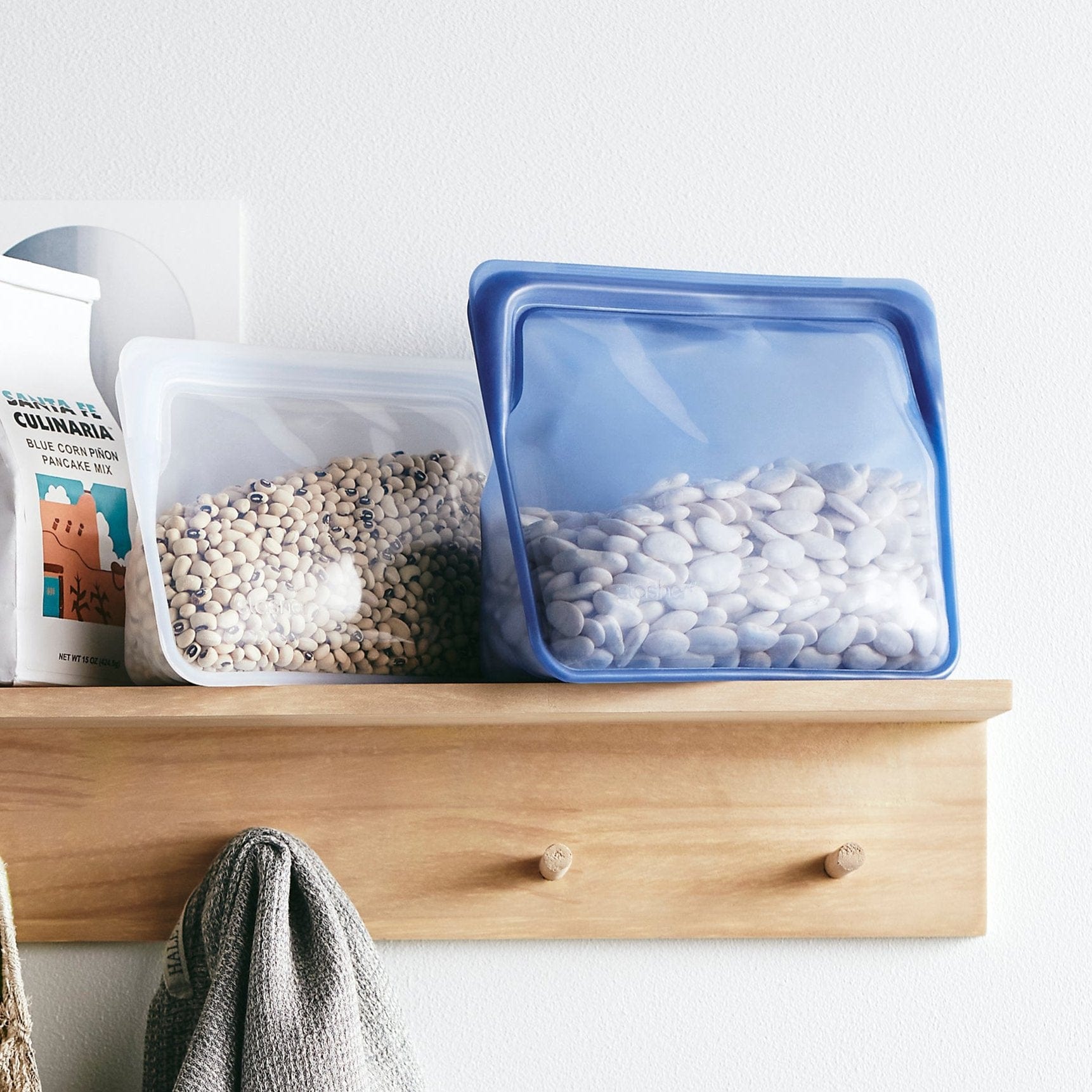 Stand-Up Mid Bag Reusable Storage Bag