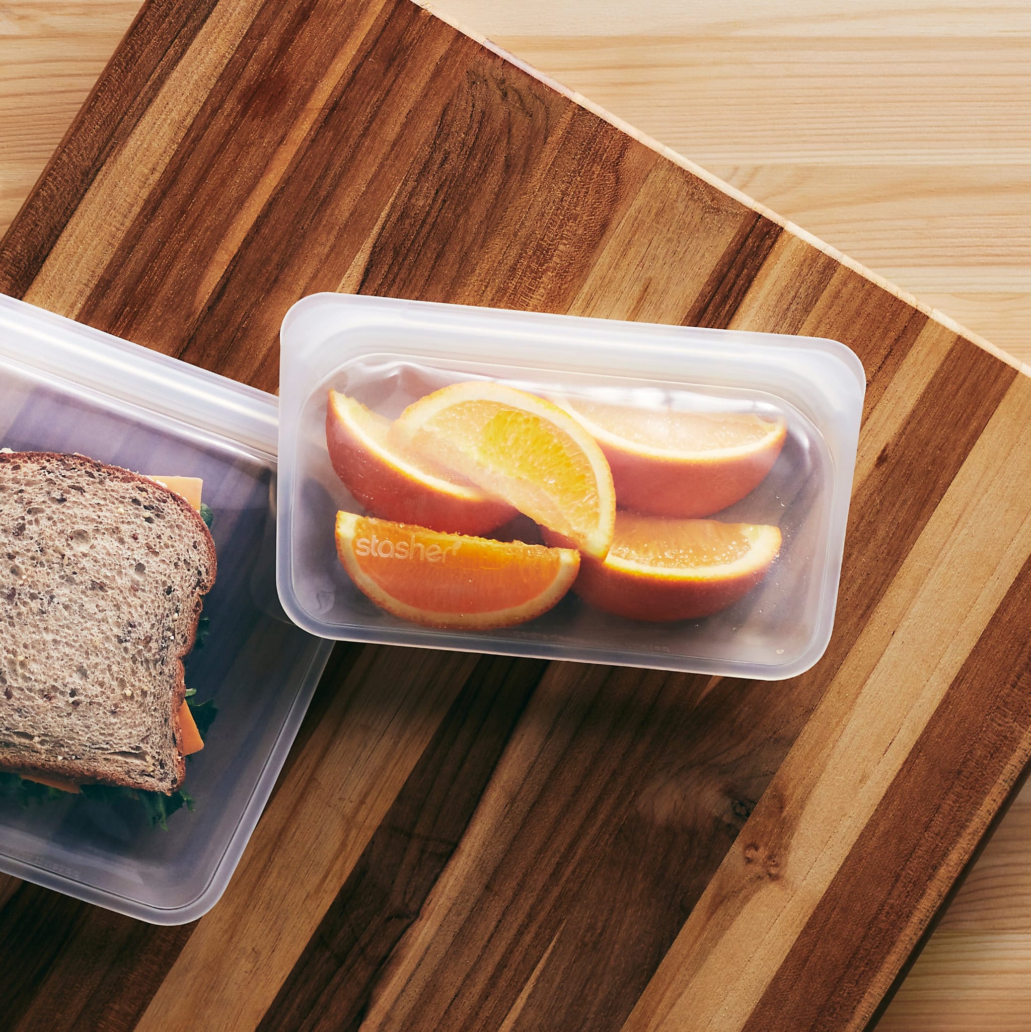Sandwich Snack 2-Pack Reusable Storage Bag