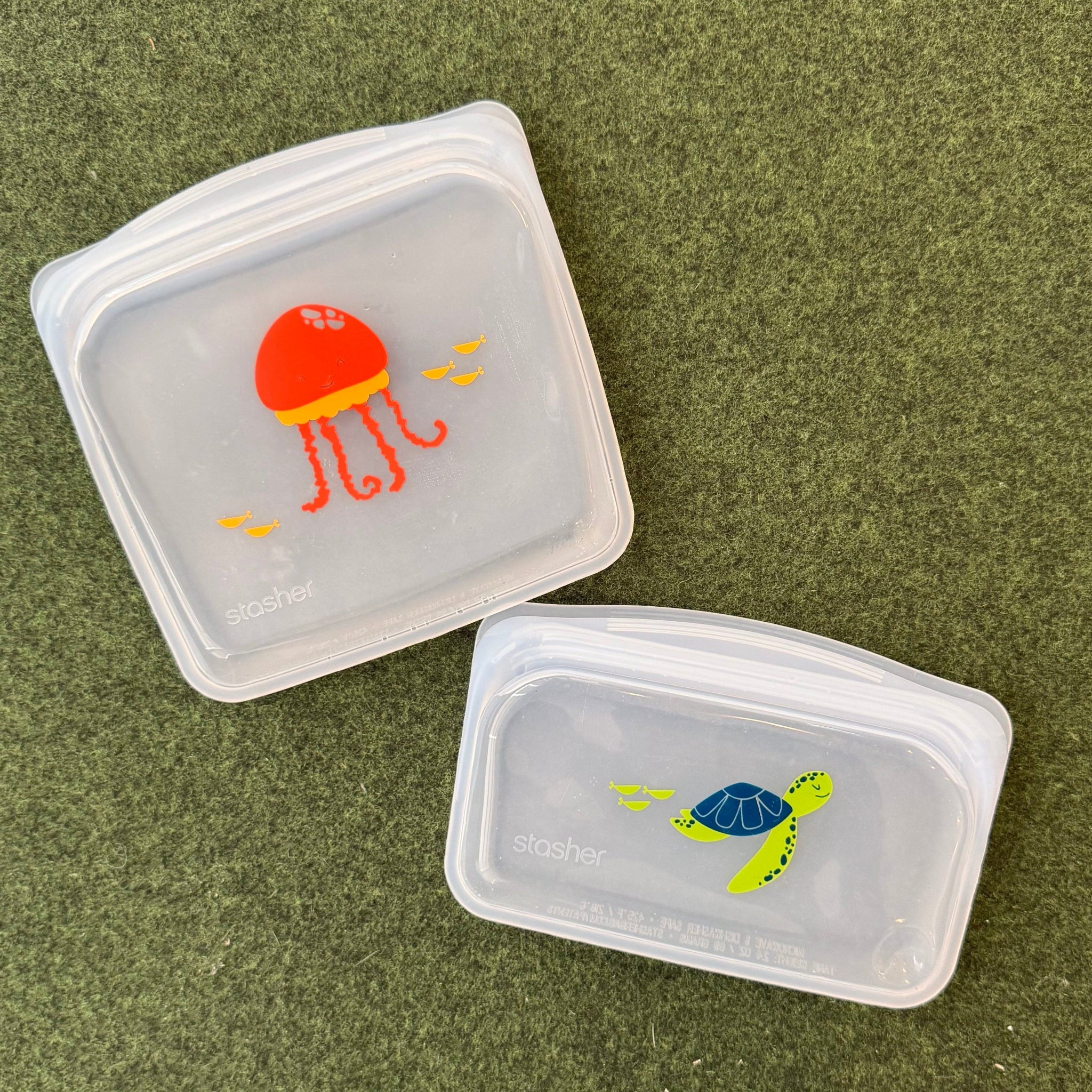 Back to School Lunch 3-Pack Reusable Storage Set