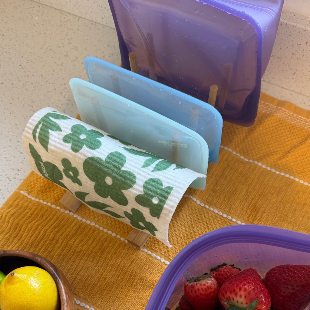 Reusable Swedish Dishcloth 3-Pack Kitchen Accessory