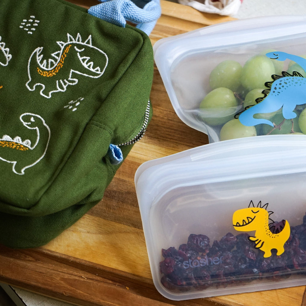 Complete School Lunch Kit 5-Pack Reusable Storage Set