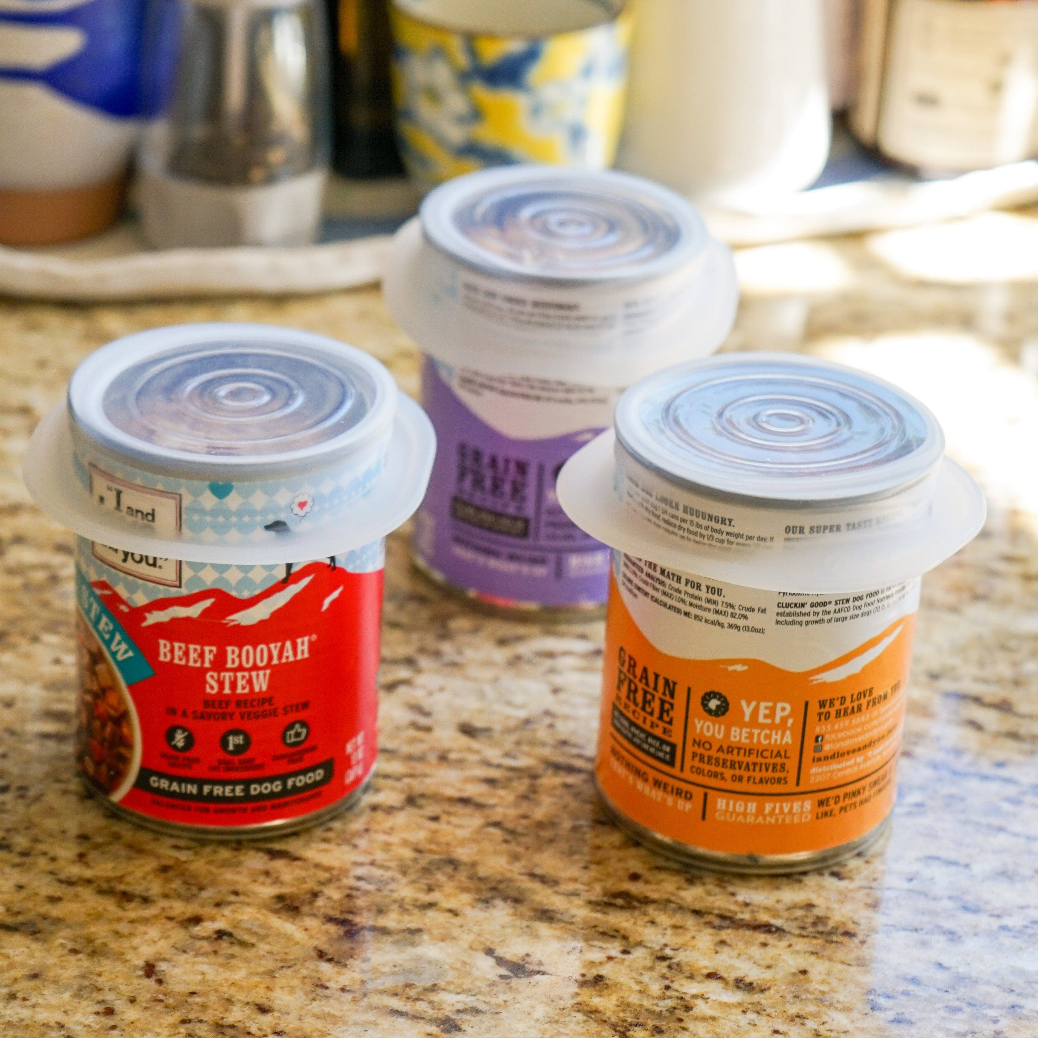 Pet Wet Food Stretch Lids Kitchen Accessory