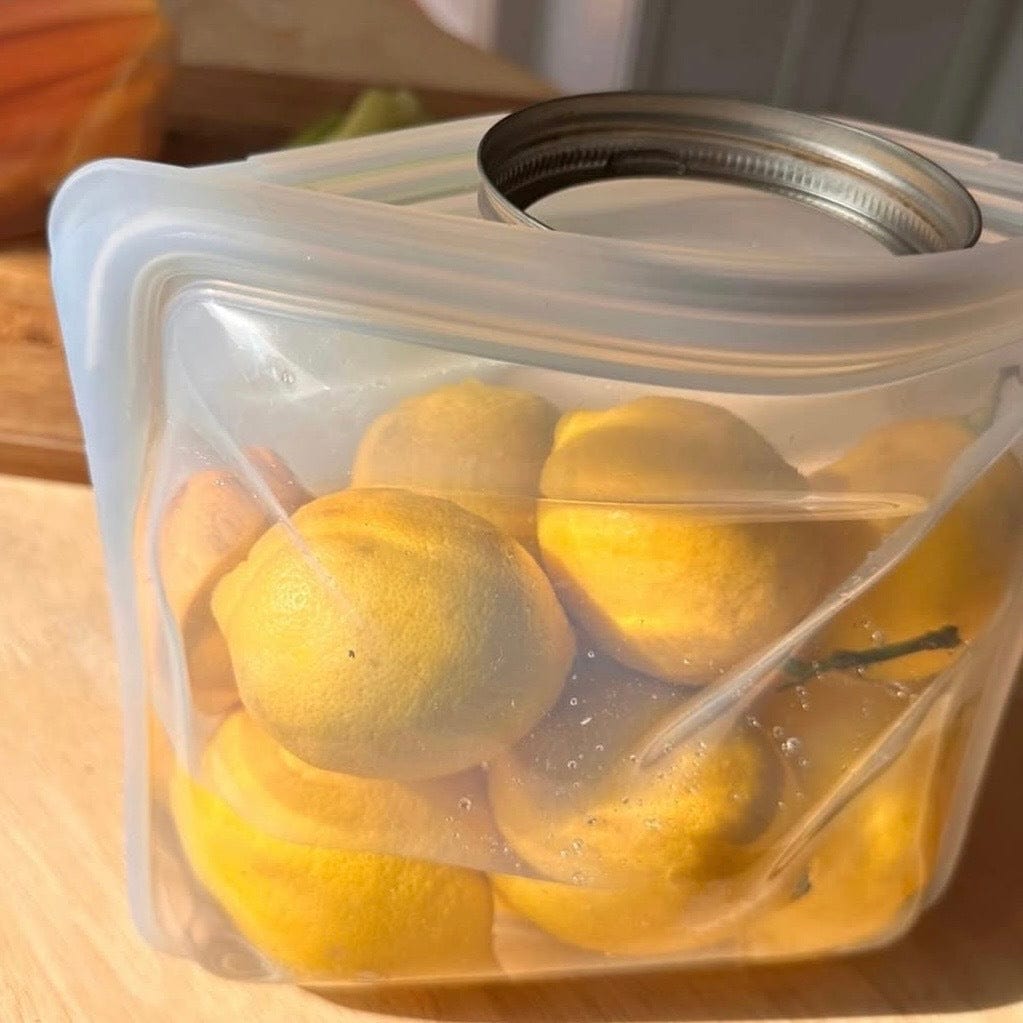 Stand-Up Mid Bag Reusable Storage Bag