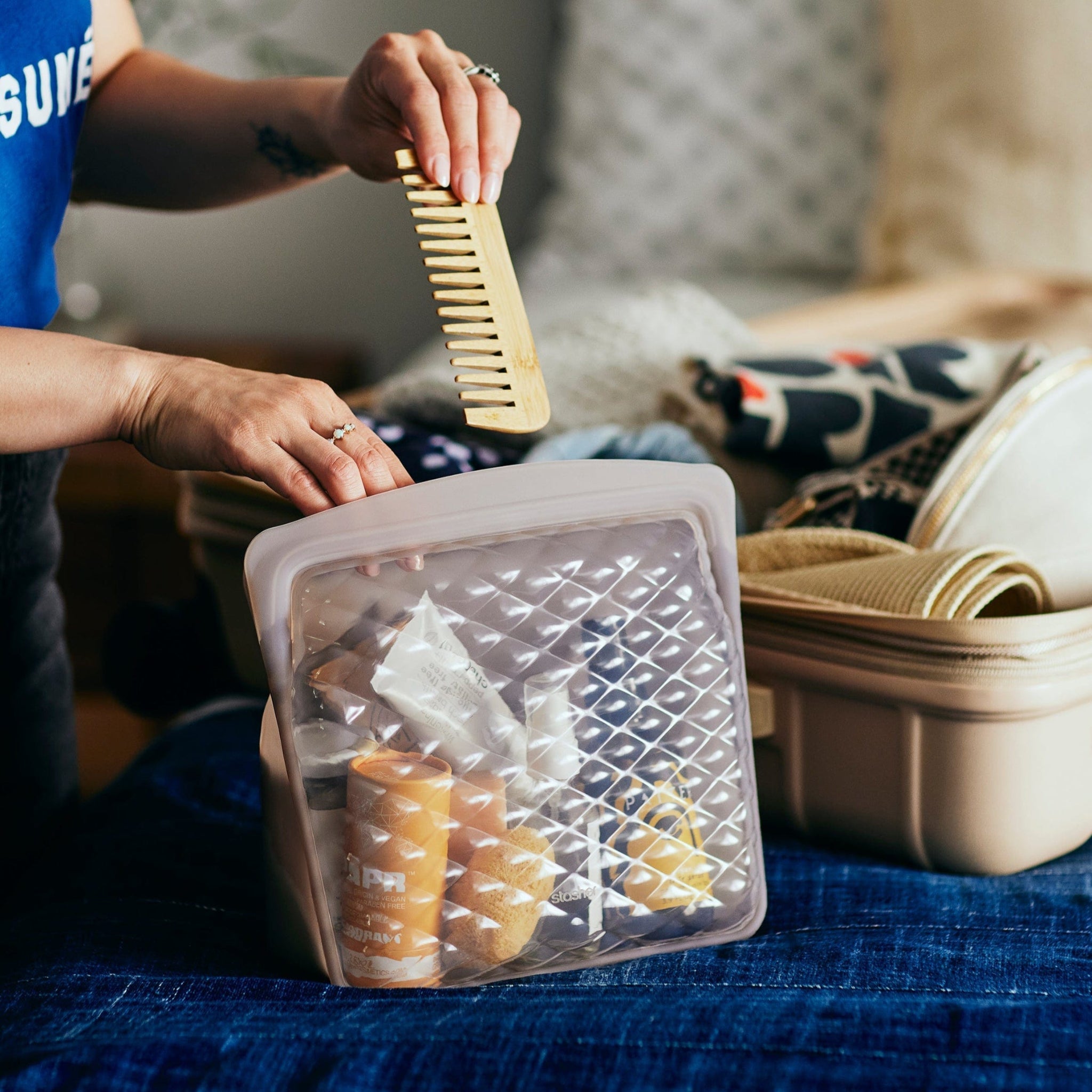 Weekender Bag Reusable Storage Bag